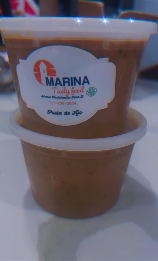 Pasta de ajo.